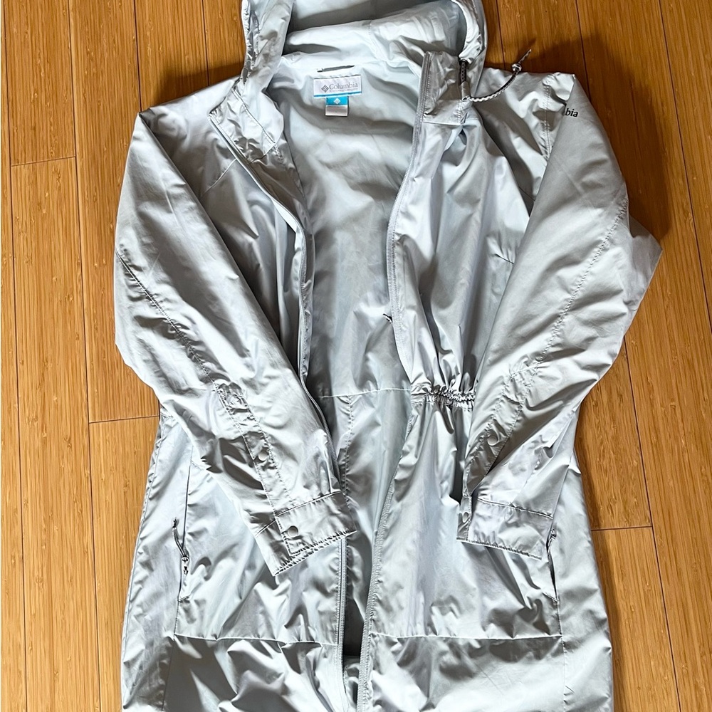 Columbia Jacket Pale Blue Size L NWOT